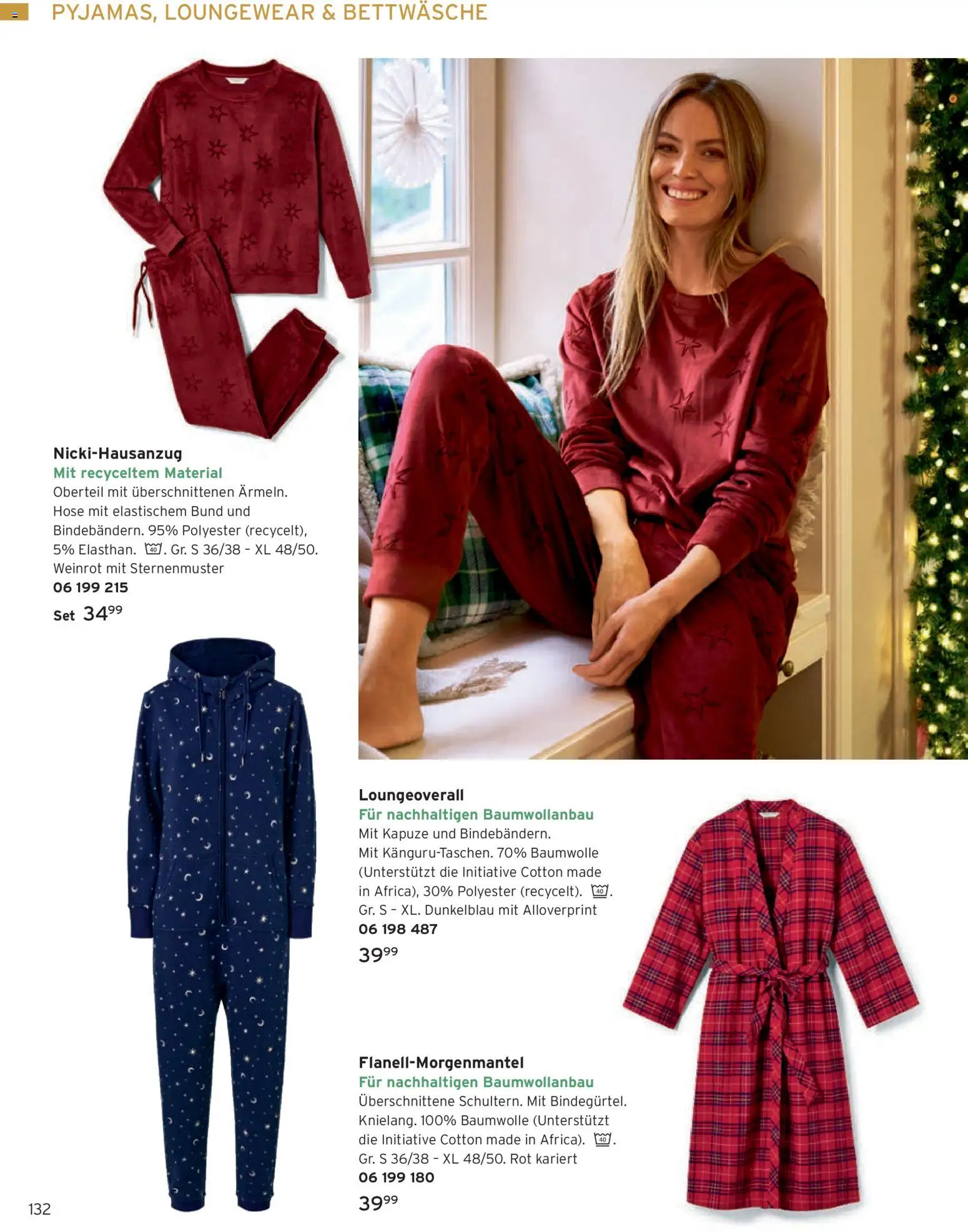 Tchibo Katalog Advent 2025 – gültig ab 14.11.2025 | Seite: 132 | Produkte: Bettwäsche, Hose