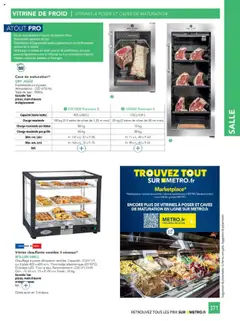 METRO - Prévisualisation de METRO - #CHR Équipement valide à partir de 01.01.2025 | Page: 371 | Produits: Grill, Viande de bœuf, Réservoir d'eau, Viande