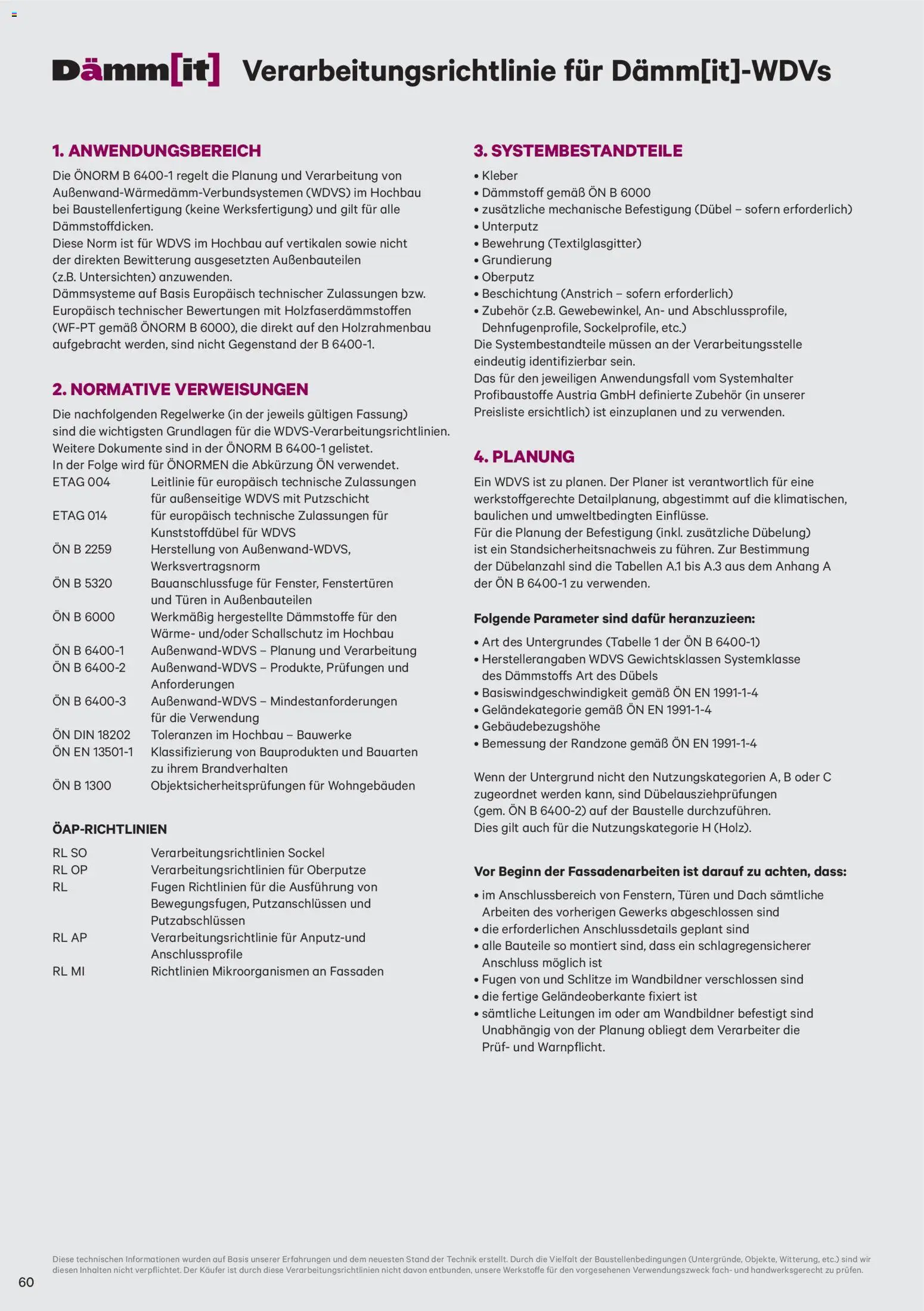 Lagerhaus Dämm[it] Folder gültig ab 02.01.2026 | Seite: 60