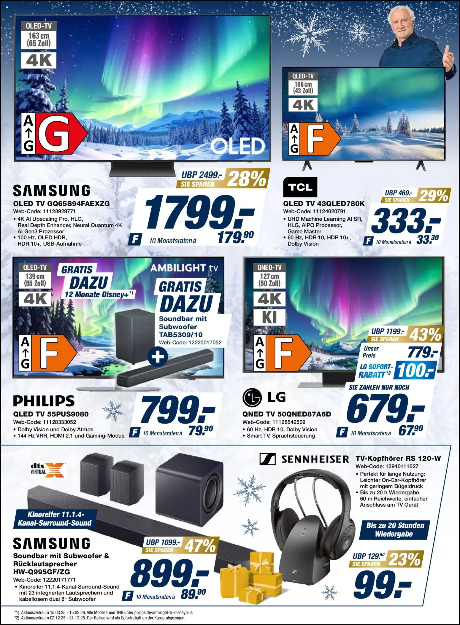 Expert Weihnachts sparen – gültig ab 13.12.2025 | Seite: 10 | Produkte: LG, Philips, Samsung, Soundbar
