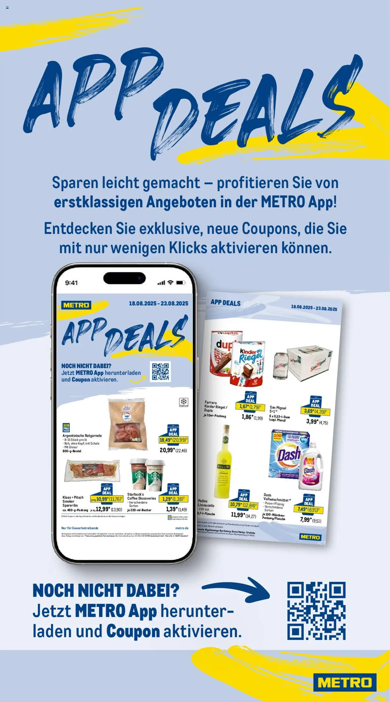 Metro Prospekt 	 - gültig ab dem 18.08.2025 | Seite: 26 | Produkte: Kinder riegel