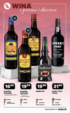 Pogląd oferty "Netto gazetka - Wina" - ważna od 02.02.2026 | Strona: 15 | Produkty: Malina, Por, Grzaniec galicyjski