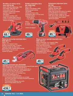 KTC - Katalog tehnike i posuđa - Pregled kataloga iz trgovine KTC, vrijedi od 18.02.2026 | Stranica: 20