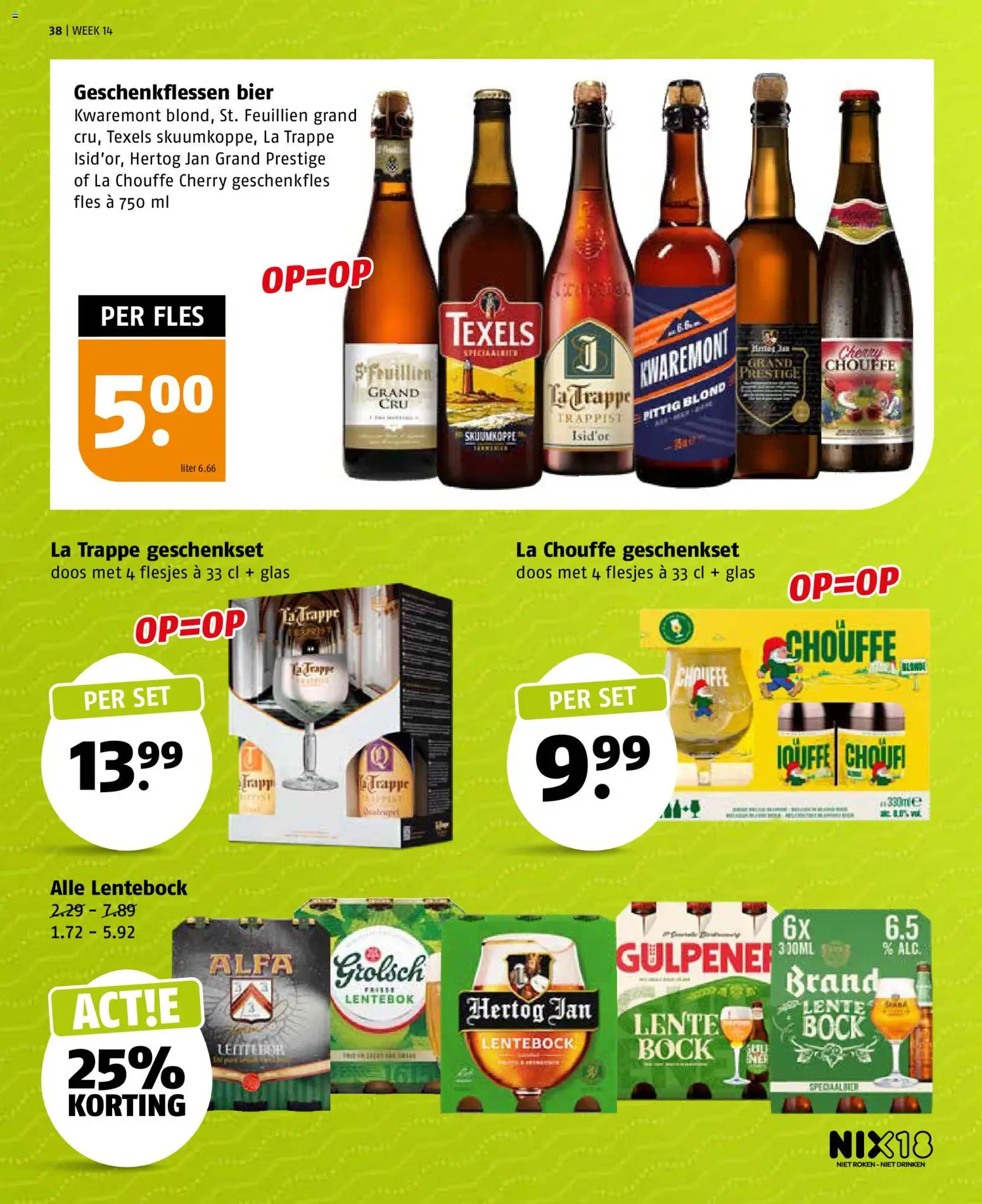 {H1} | Pagina: 38 | Producten: Bier, Fles, La