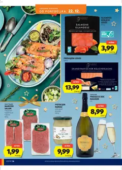 Hofer SI - Katalog - Pregled kataloga iz trgovine Hofer SI, vrijedi od 18.12.2025 | Stranica: 24 | Proizvodi: Dimljeni losos, Prosecco, Losos, Namaz