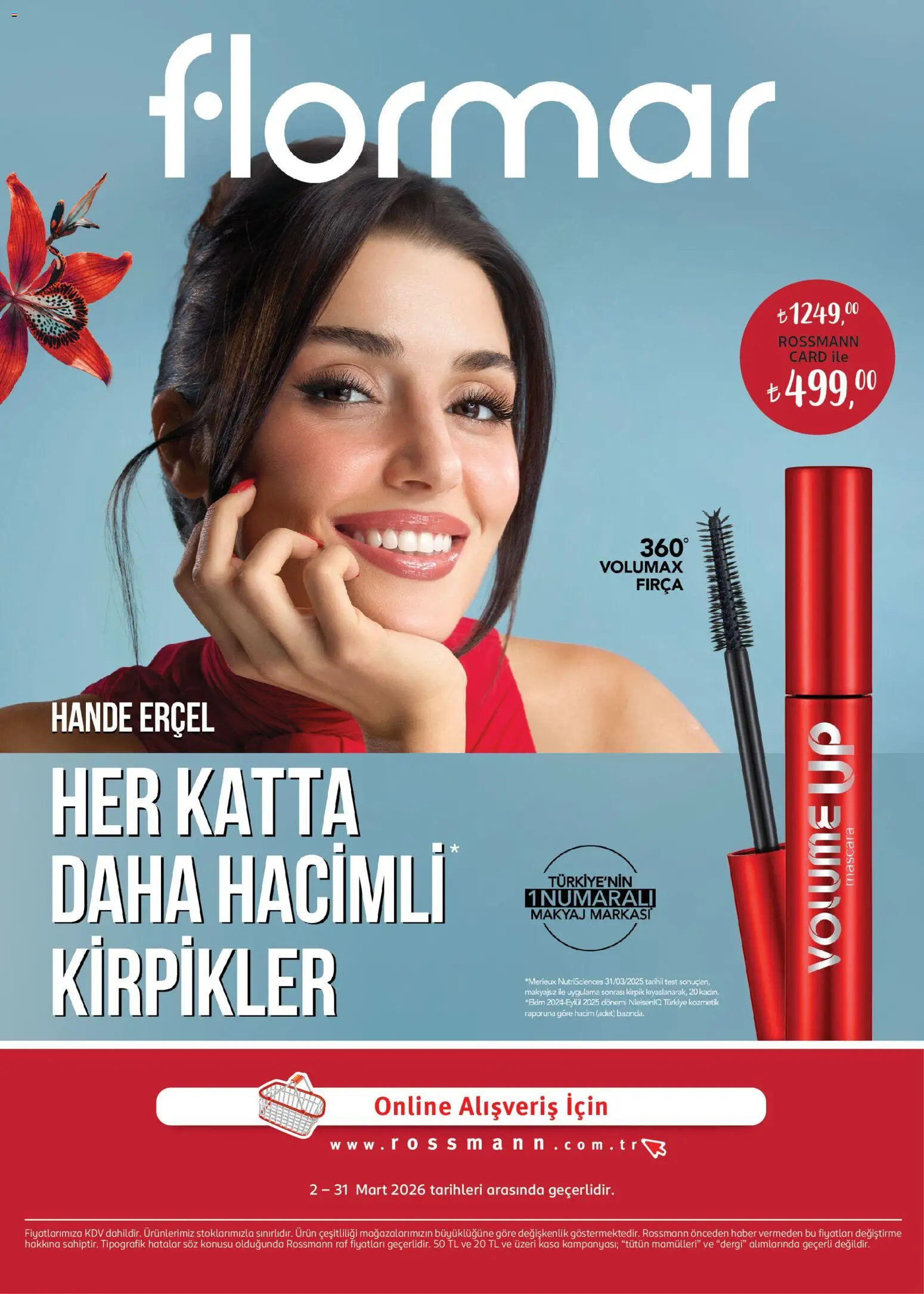 Rossmann İndirim - 02.03.2026 tarihinden itibaren geçerlidir | Sayfa: 30 | Ürünler: Raf, Fırça, Makyaj, Kasa