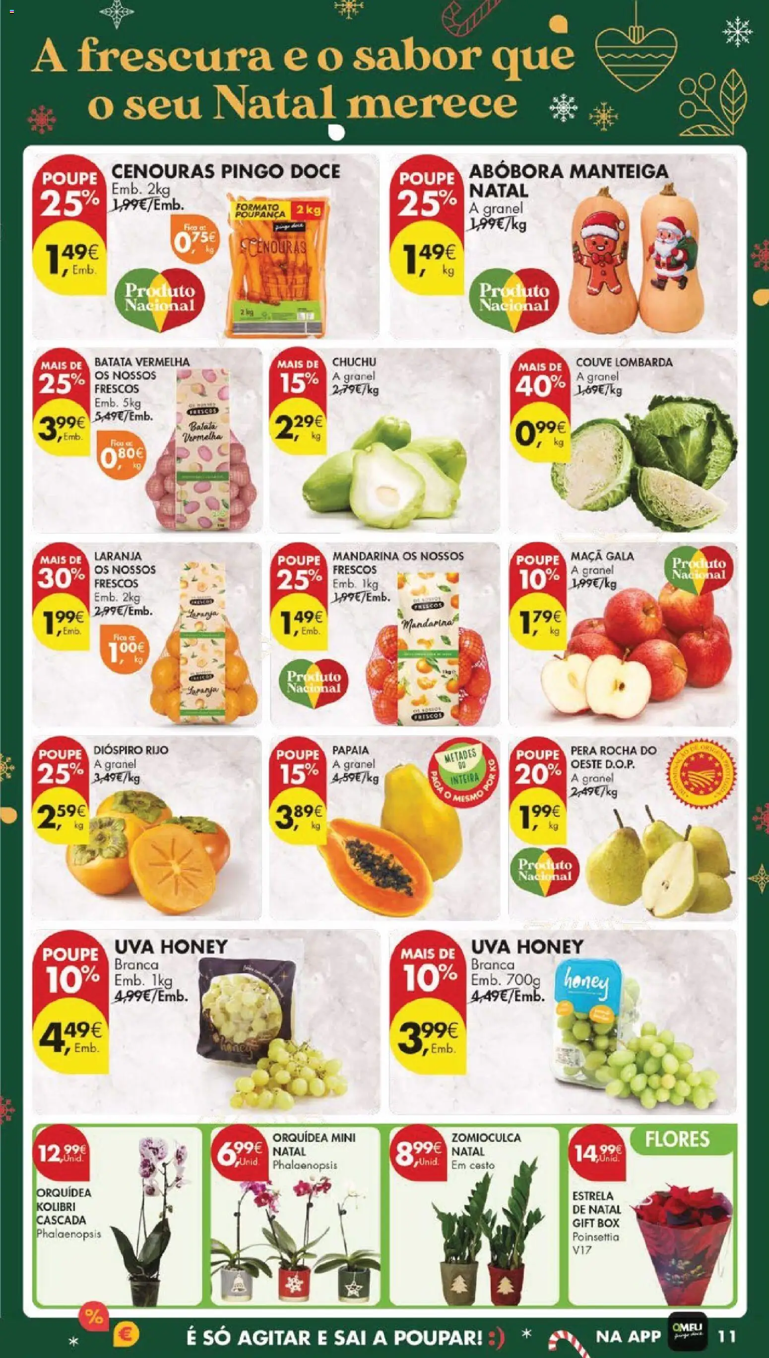 Pingo Doce folheto │ válido de 09.12.2025 | Página: 13 | Produtos: Batata, Abóbora, Chuchu, Couve