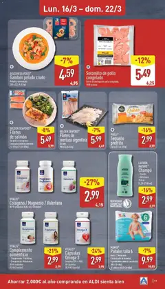 Vista previa GOLDEN SEAFOOD® Filetes de merluza argentina, Sin piel. 900 g válido desde el 16.03.2026 | Página: 11