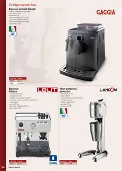 Ofertele Metro valabile de la 17.09.2025 | Pagină: 116 | Produse: Espressor, Boiler, Mixer, Cafea
