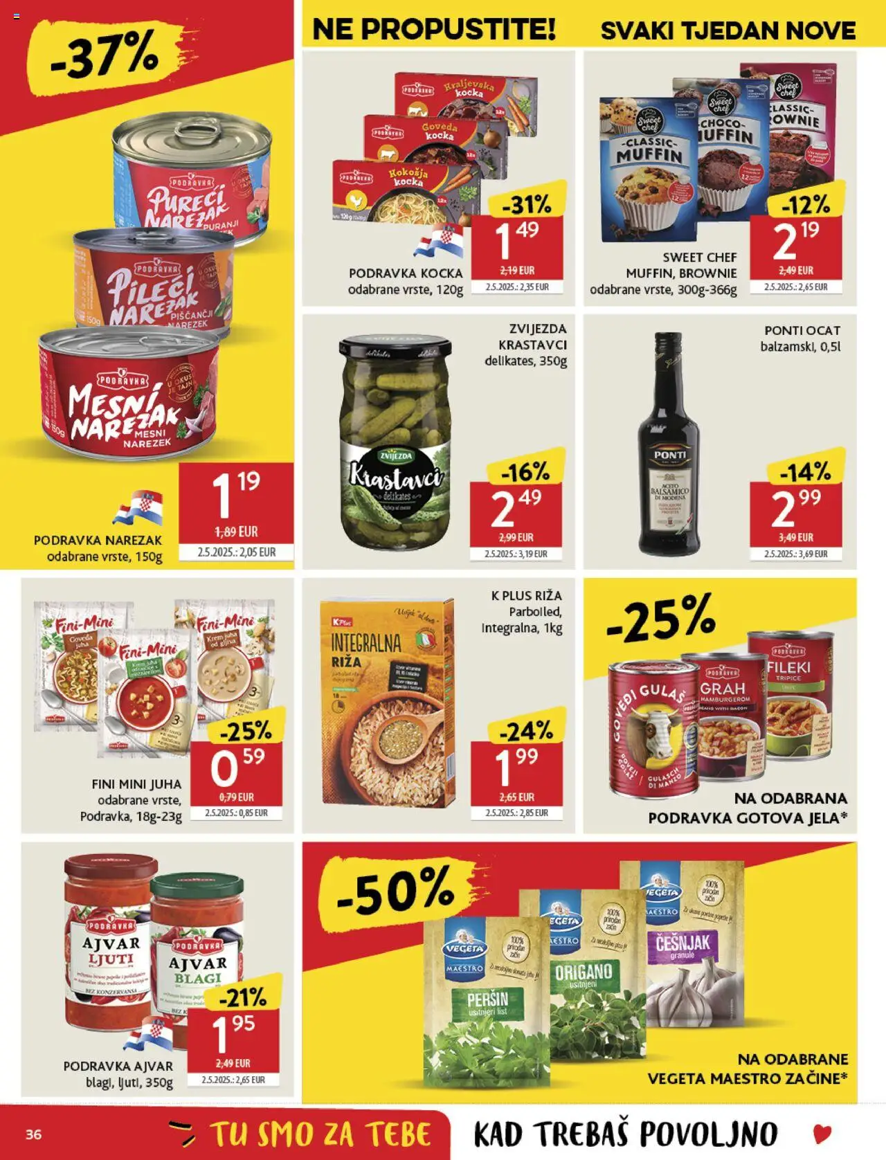 Konzum katalog | vrijedi od 10.09.2025 | Stranica: 36 | Proizvodi: Ajvar, Krastavci, Juha, Balsamico
