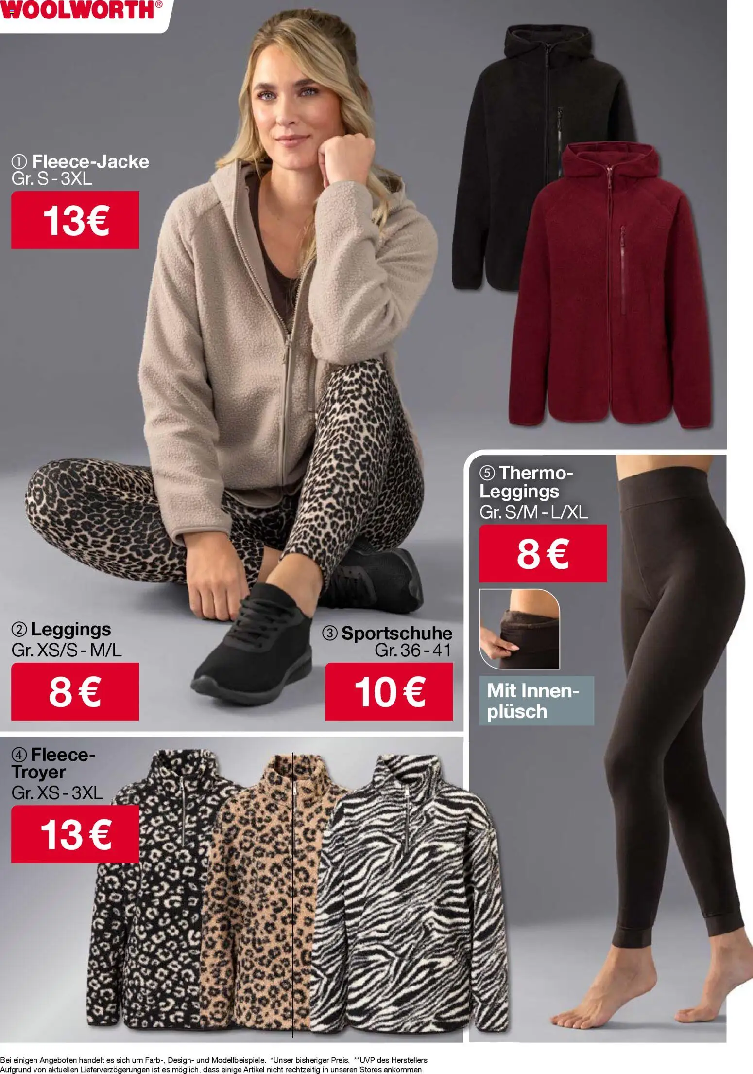 Woolworth Prospekt 	 – gültig ab 21.11.2025 | Seite: 4 | Produkte: Leggings