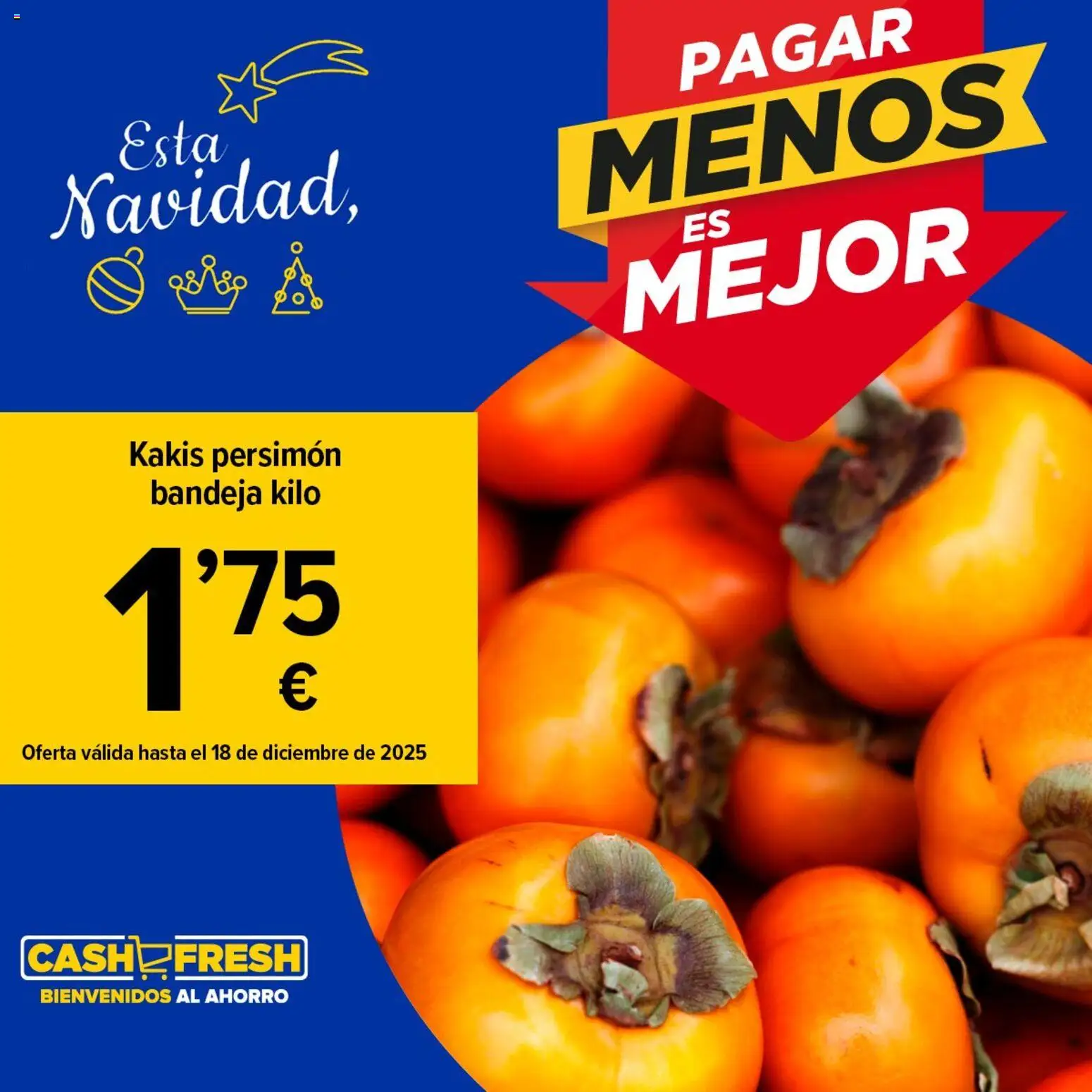 Cash Fresh folleto │ válido desde el 15.12.2025 | Página: 1 | Productos: Bandeja