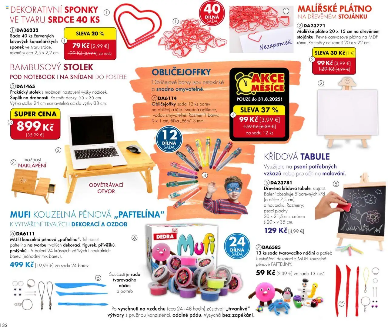 Dedra Katalog 8 2025 │ platný od 25.07.2025 | Strana: 32 | Produkty: Postele, Notebook