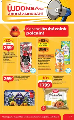 Auchan akciós ujság - amely érvényes a következő dátumtól: 07.08.2025 | Oldal: 17