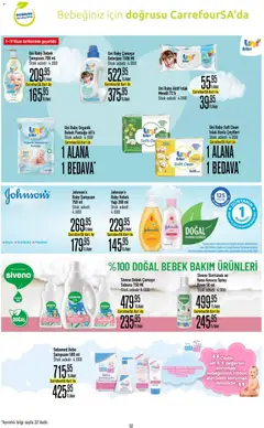 09.04.2026 tarihinden itibaren geçerli olan CarrefourSA kataloğu önizlemesi | Sayfa: 53 | Ürünler: Mendil, Şampuan, Krem
