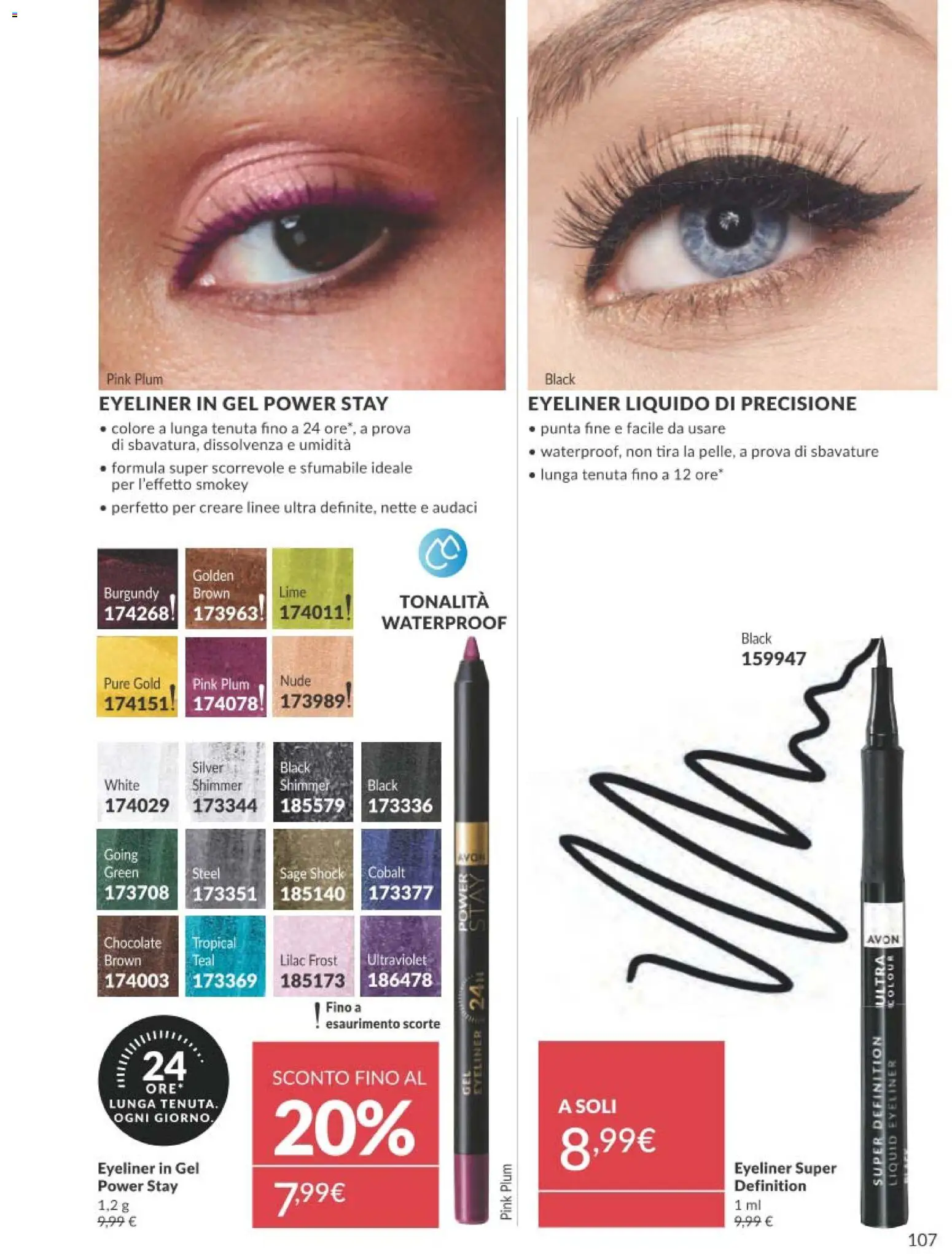 Volantino Avon del 01.11.2025 | Pagina: 107