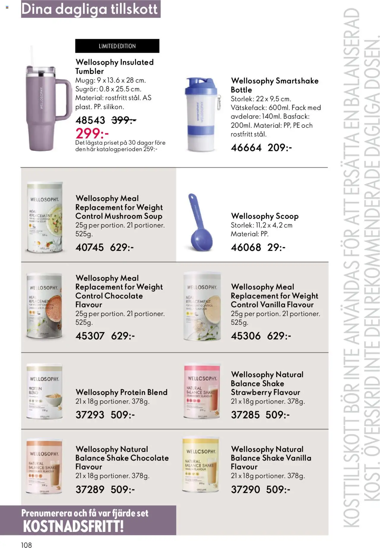 Oriflame reklamblad aktuell från 14.09.2025 | Sida: 108