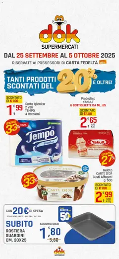 Anteprima del volantino Volantino DOK	 valido a partire dal 25.09.2025