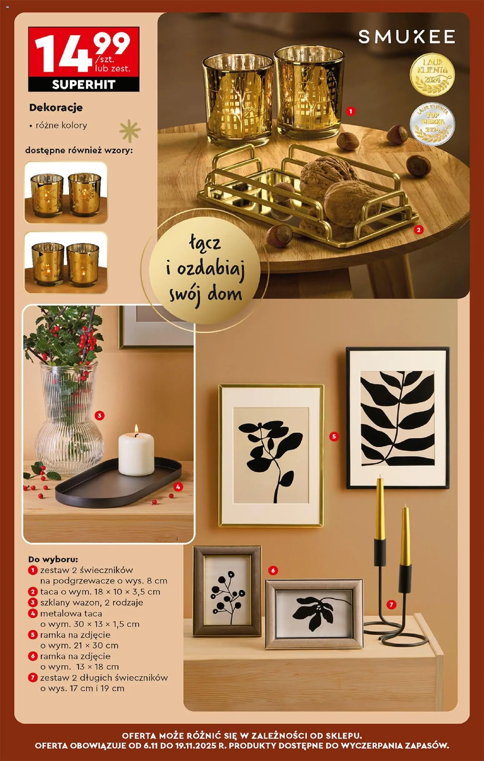 Biedronka gazetka - Oferta w tym tygodniu od 06.11.2025 | Strona: 71 | Produkty: Ramka