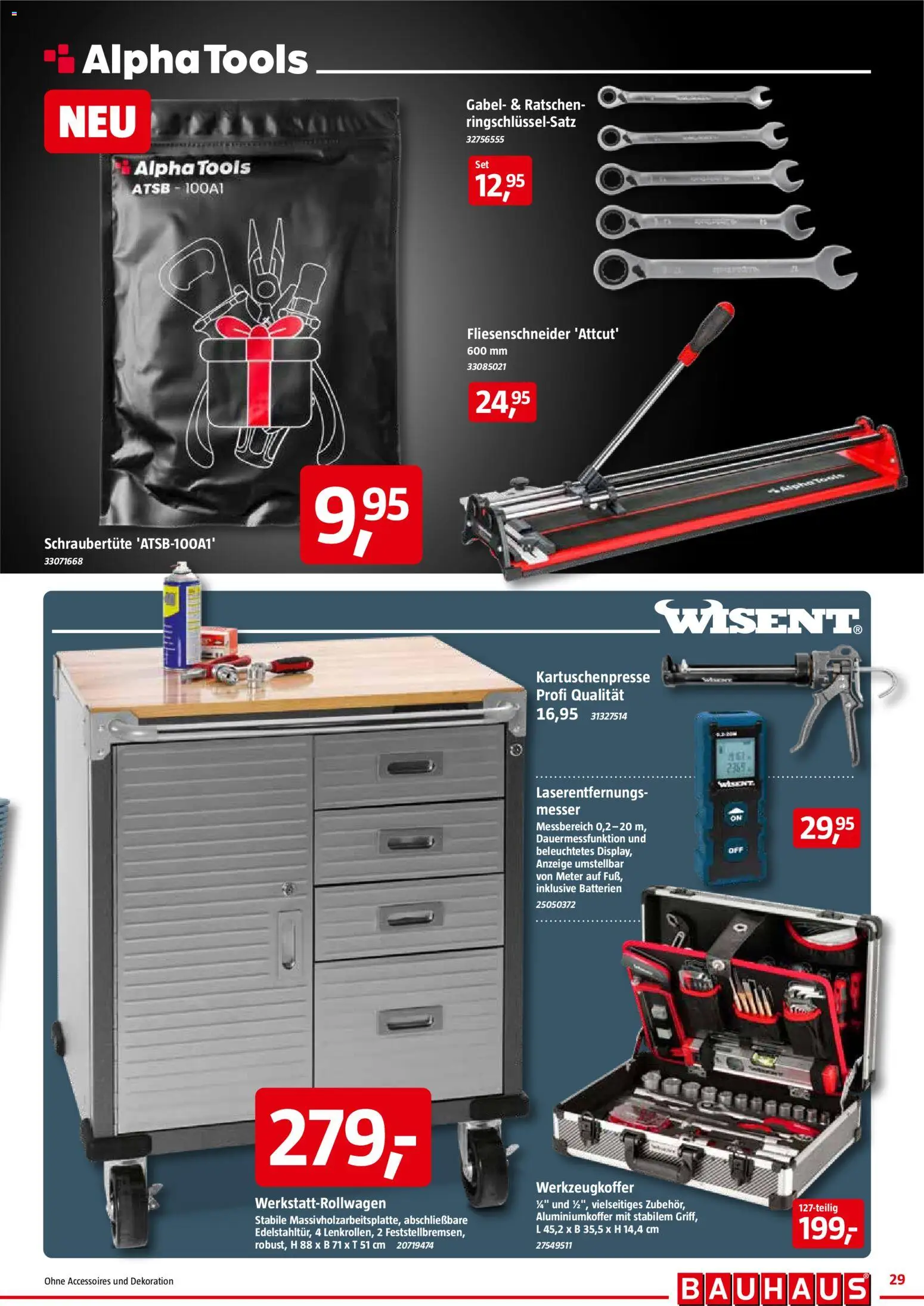 Bauhaus Prospekt 	 – gültig ab 28.03.2026 | Seite: 29 | Produkte: Batterien