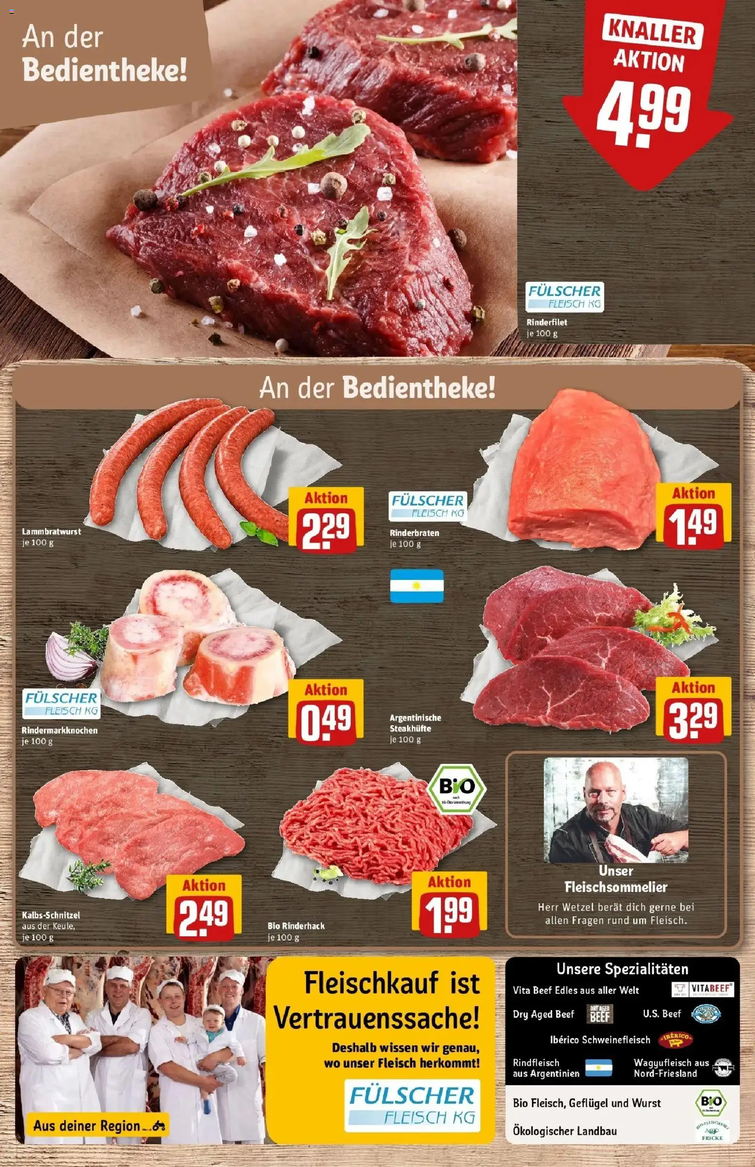 Rewe Prospekt Hamburg	 – gültig ab 15.03.2026 | Seite: 12 | Produkte: Rinderbraten, Wurst, Schweinefleisch, Rindfleisch