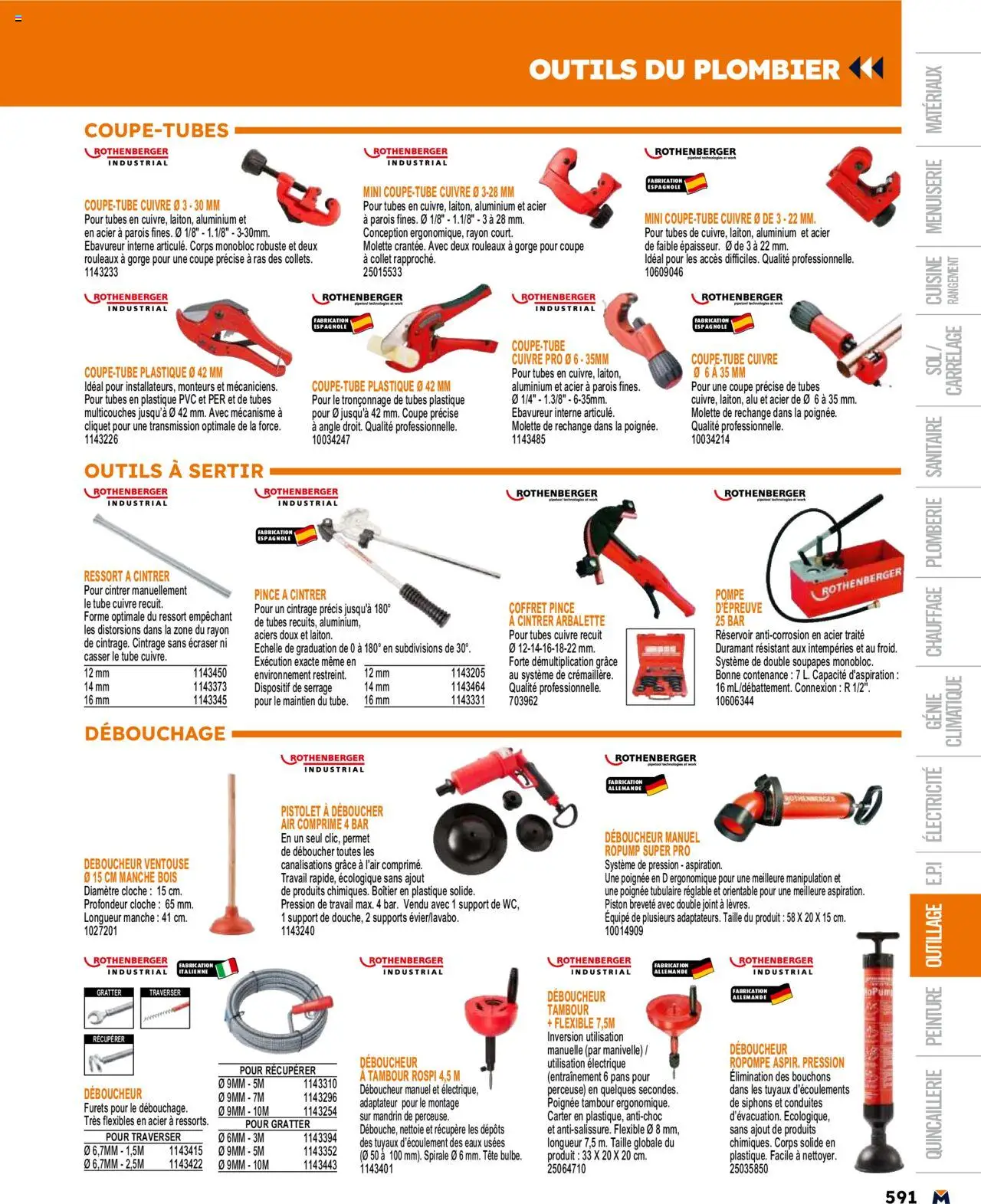  | Page: 591 | Produits: Perceuse, Adaptateur, Cloche