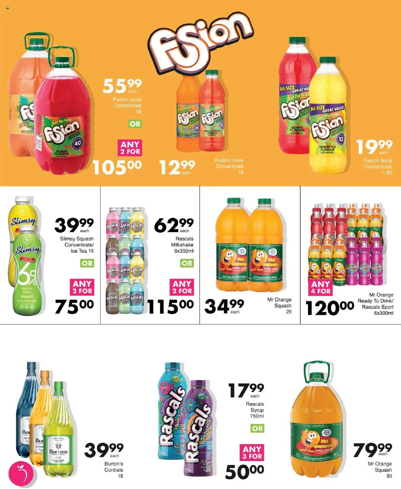 Save Specials │ valid from 14.08.2025 | Page: 47 | Products: Squash, Juice, Pineapple, Lime