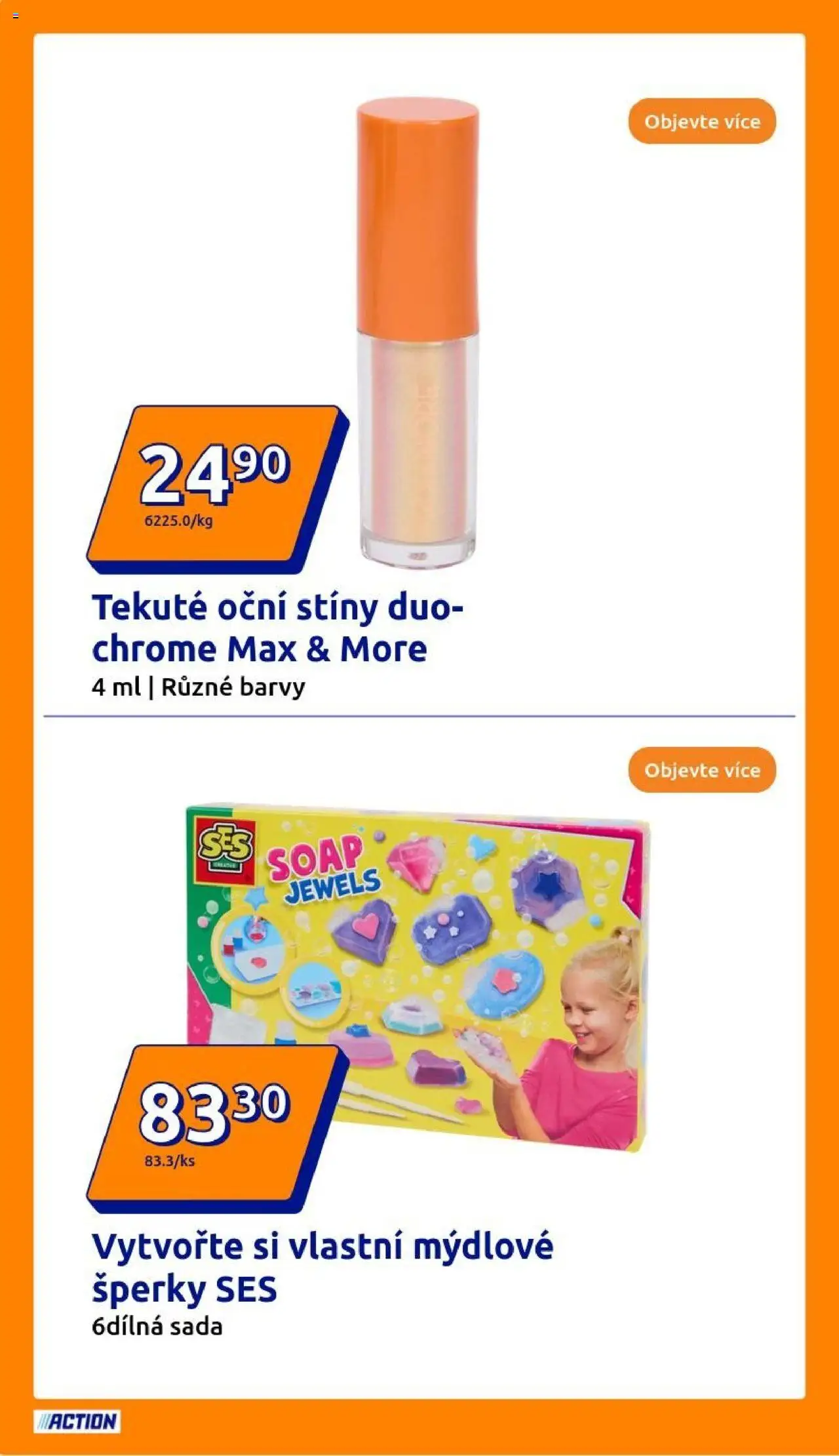 Action leták od 18.06.2025 | Strana: 26 | Produkty: Šperky, Barvy, Oční stíny