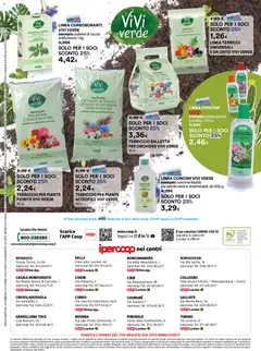 Anteprima del volantino Ipercoop Aria di Primavera - Piemonte catalogo valido a partire dal 26.02.2026 | Pagina: 36 | Prodotti: Concime, Tè, Data, Terriccio