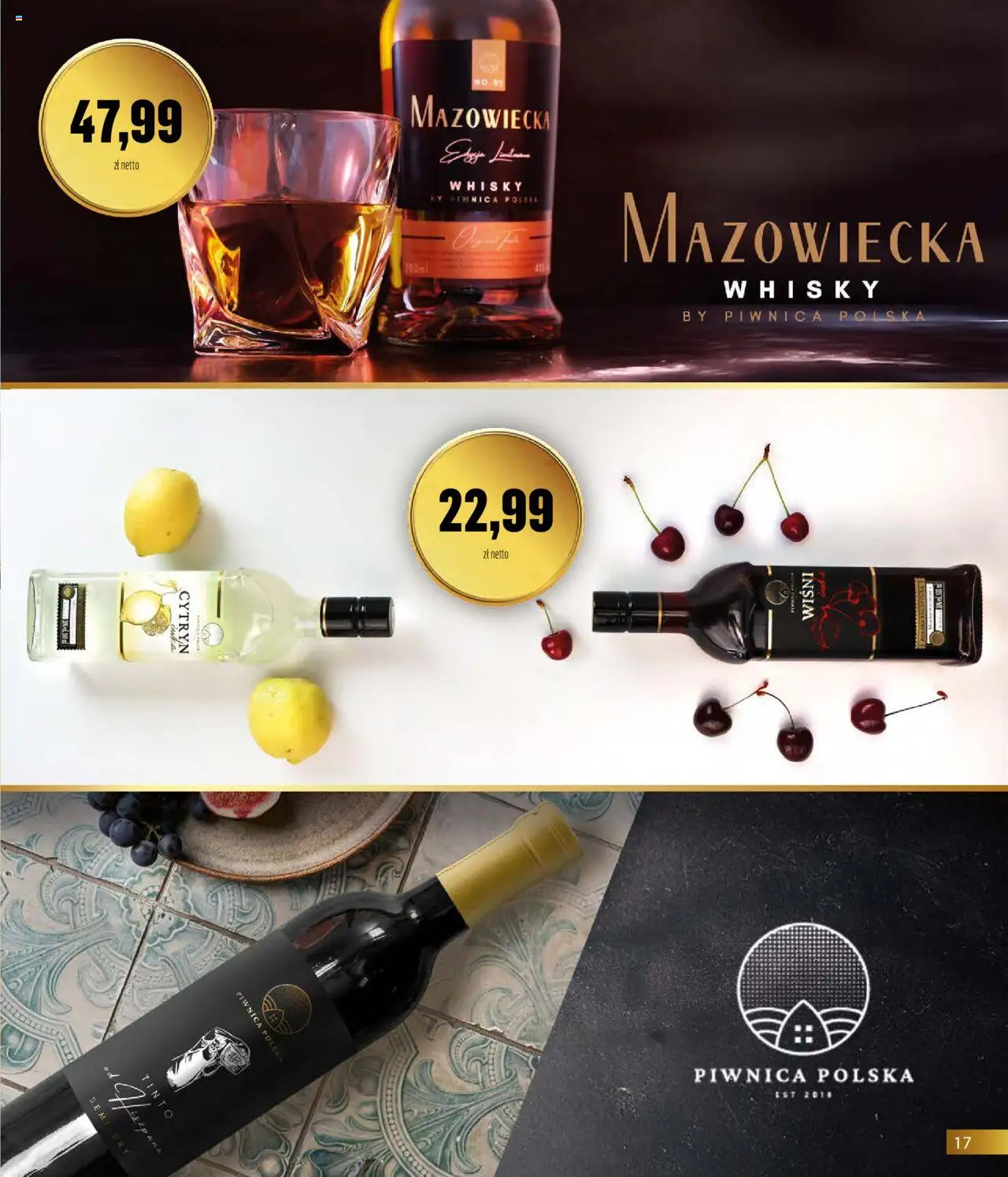 Eurocash Gazetka - Horeca od 01.10.2025 | Strona: 17 | Produkty: Whisky