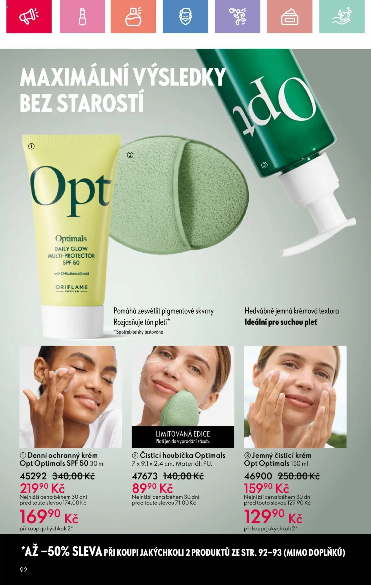 Oriflame katalog č.08/2025 od 25.05.2025 | Strana: 92 | Produkty: Houbička, Krém