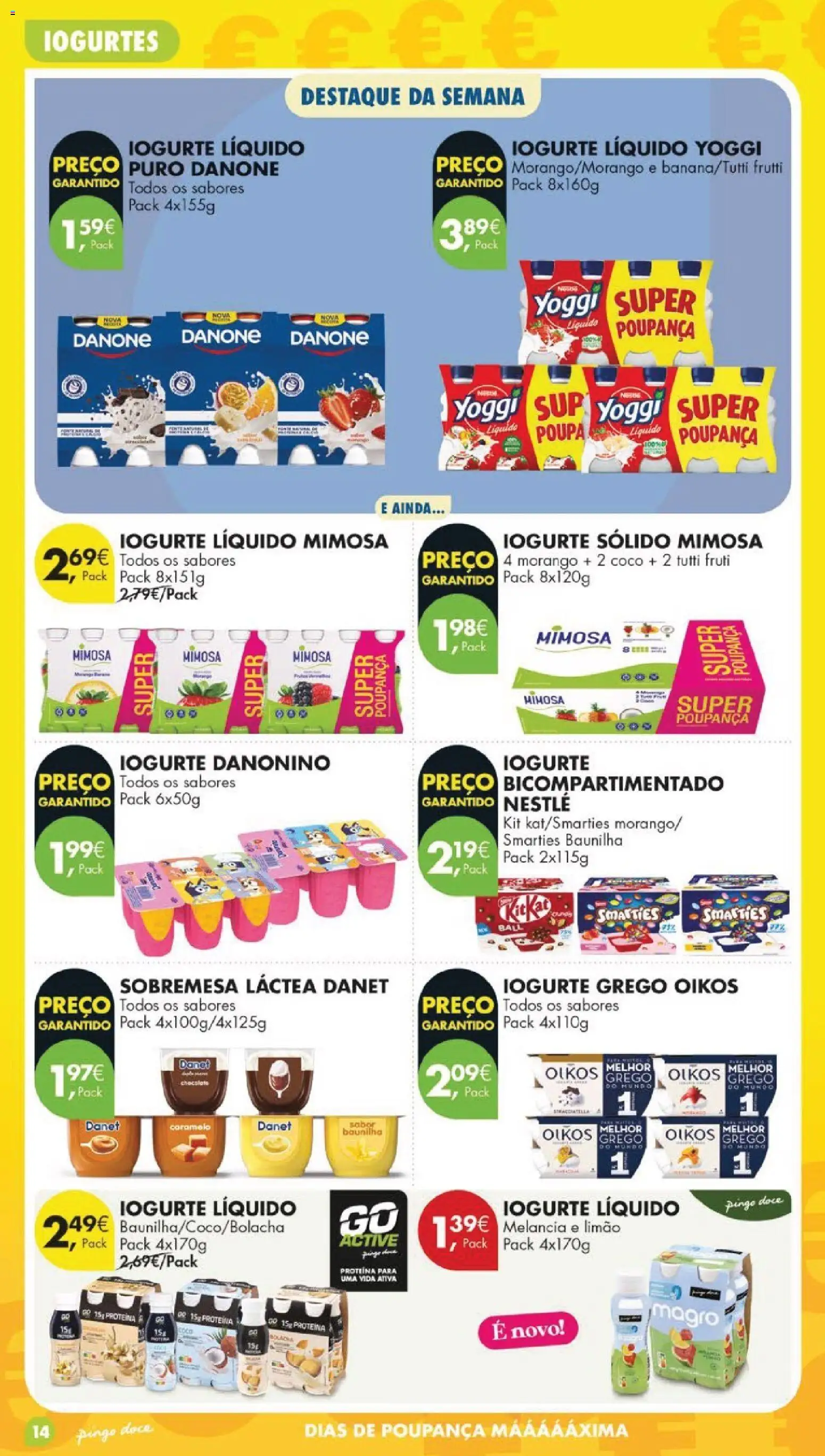 Pingo Doce folheto │ válido de 28.04.2026 | Página: 16 | Produtos: Iogurtes, Iogurte, Chocolate, Iogurte liquido