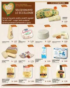 Volantino Mercatò del 04.08.2025 | Pagina: 2 | Prodotti: Salame, Sale, Latte, Robiola