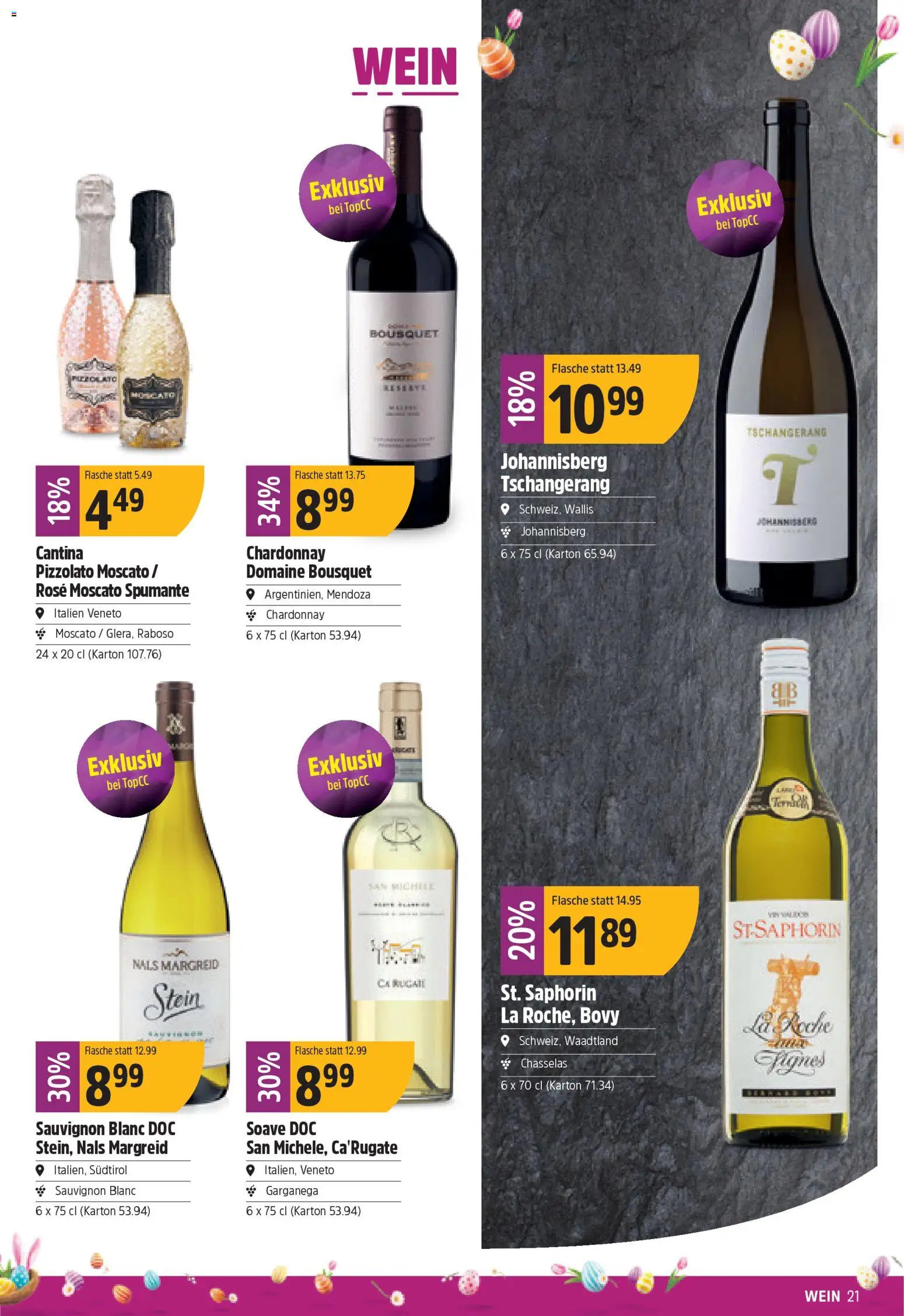 TopCC aktionen – gültig ab 16.03.2026 | Seite: 21 | Produkte: Wein