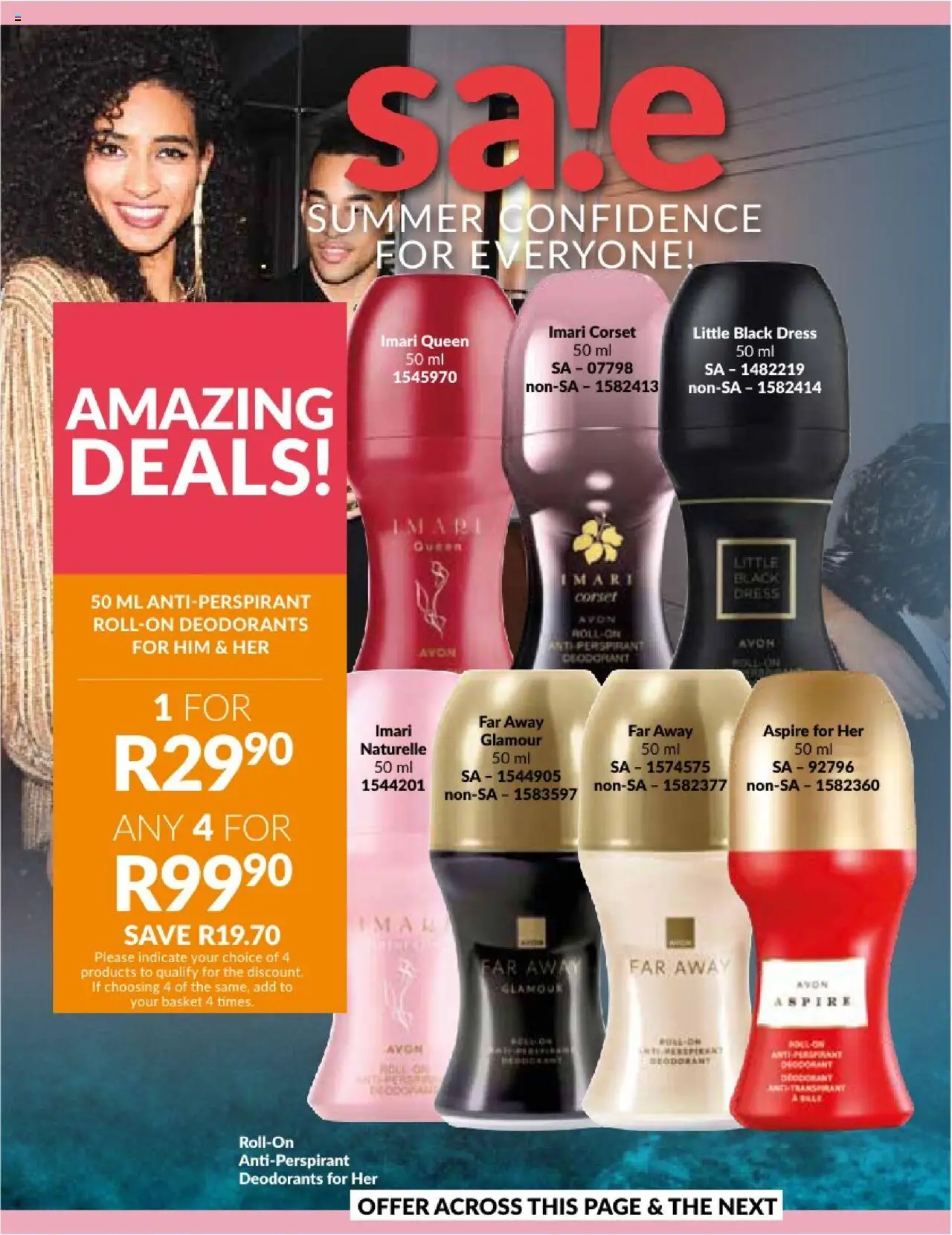 AVON Catalogue  │ valid from 01.08.2025 | Page: 176 | Products: Dress, Basket, Deodorant, Antiperspirant