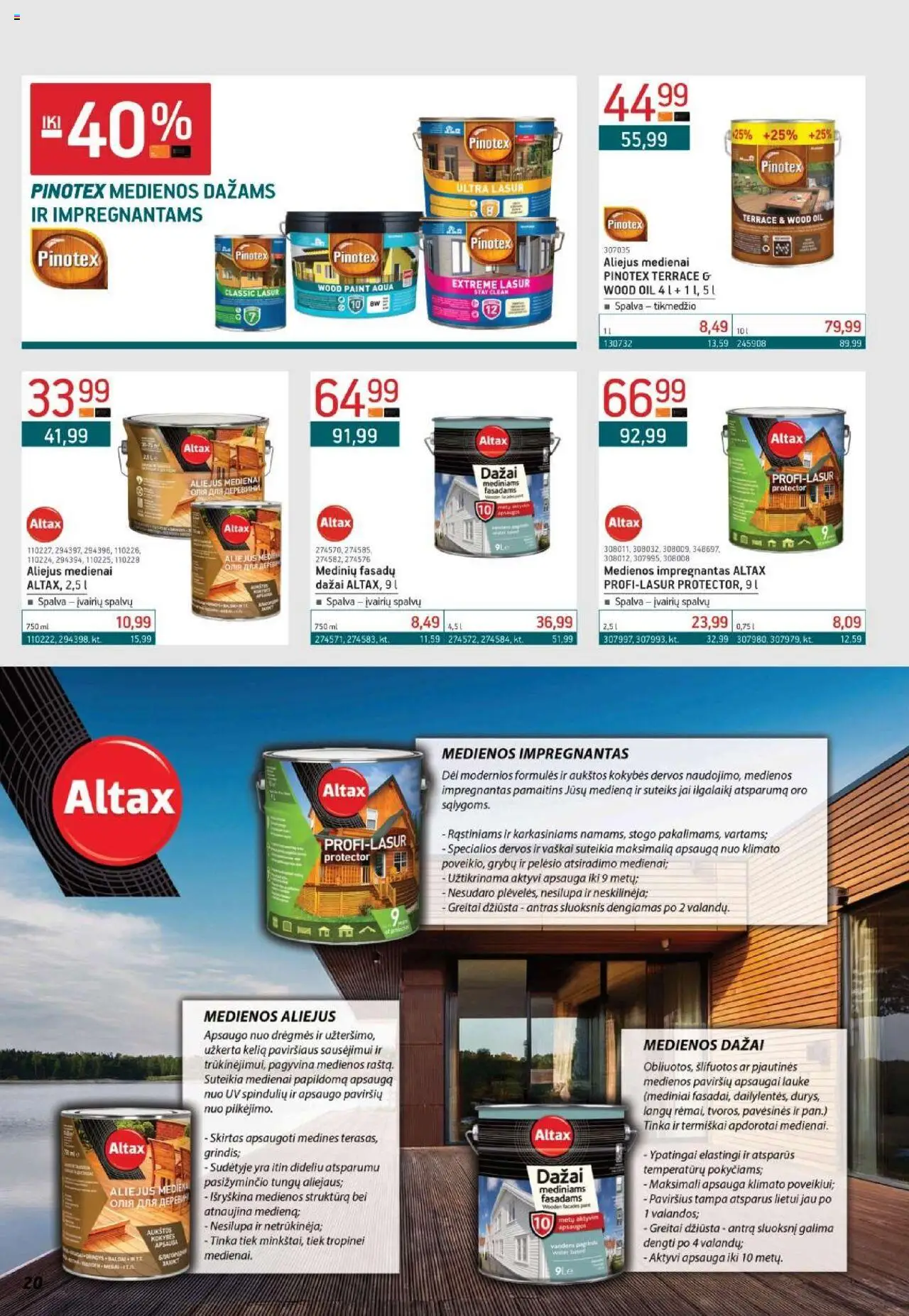 ERMITAŽAS leidinys│galioja nuo 02.06.2025 | Puslapis: 20 | Prekių: Aliejus