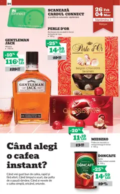 Ofertele Mega Image valabile de la 12.02.2026 | Pagină: 24 | Produse: Akrilik boya, Lichior, Cafea, Whiskey