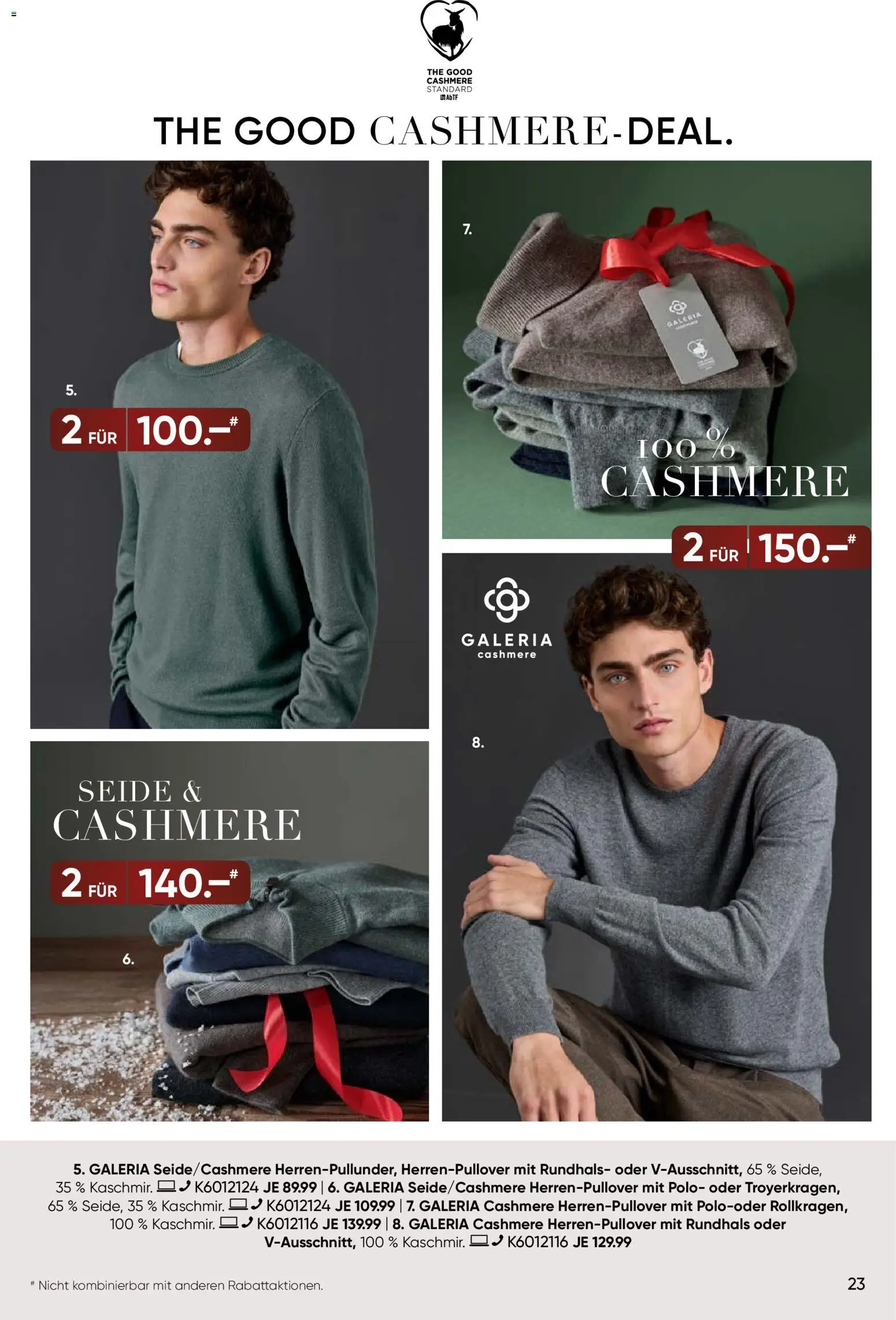 Galeria Karstadt Kaufhof Prospekt 	 – gültig ab 17.12.2025 | Seite: 23