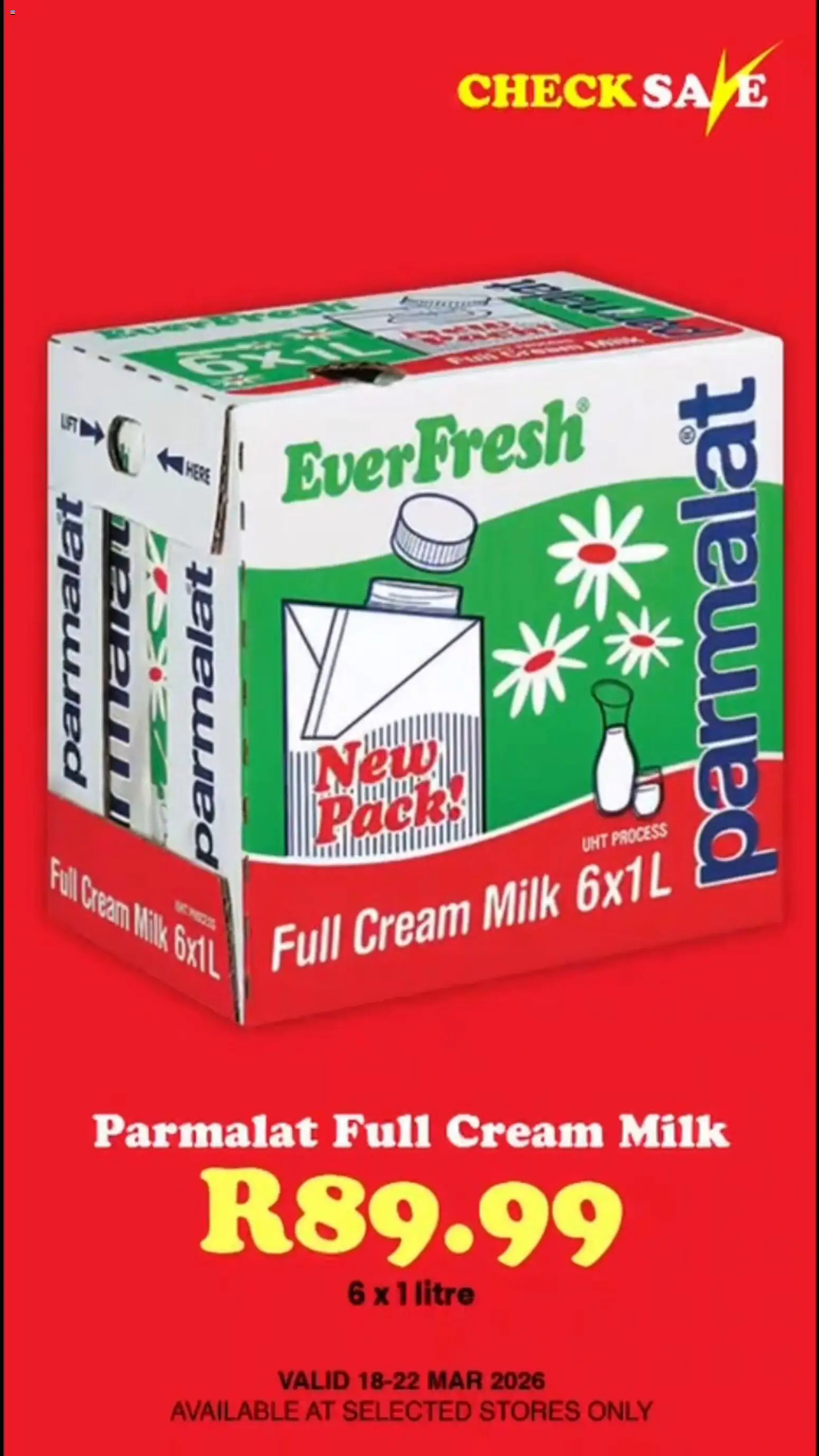 New Check Save catalogue – valid from 19.03.2026 | Page: 10 | Products: Milk, Cream