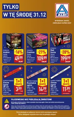 Pogląd oferty "Aldi Gazetka - Tylko w środę" - ważna od 31.12.2025
