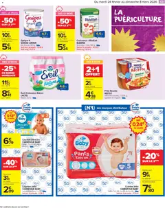 Carrefour Market - Prévisualisation de Carrefour Market Le mois vip 70% d'économies valide à partir de 24.02.2026 | Page: 55 | Produits: Couches, Couscous, Guigoz
