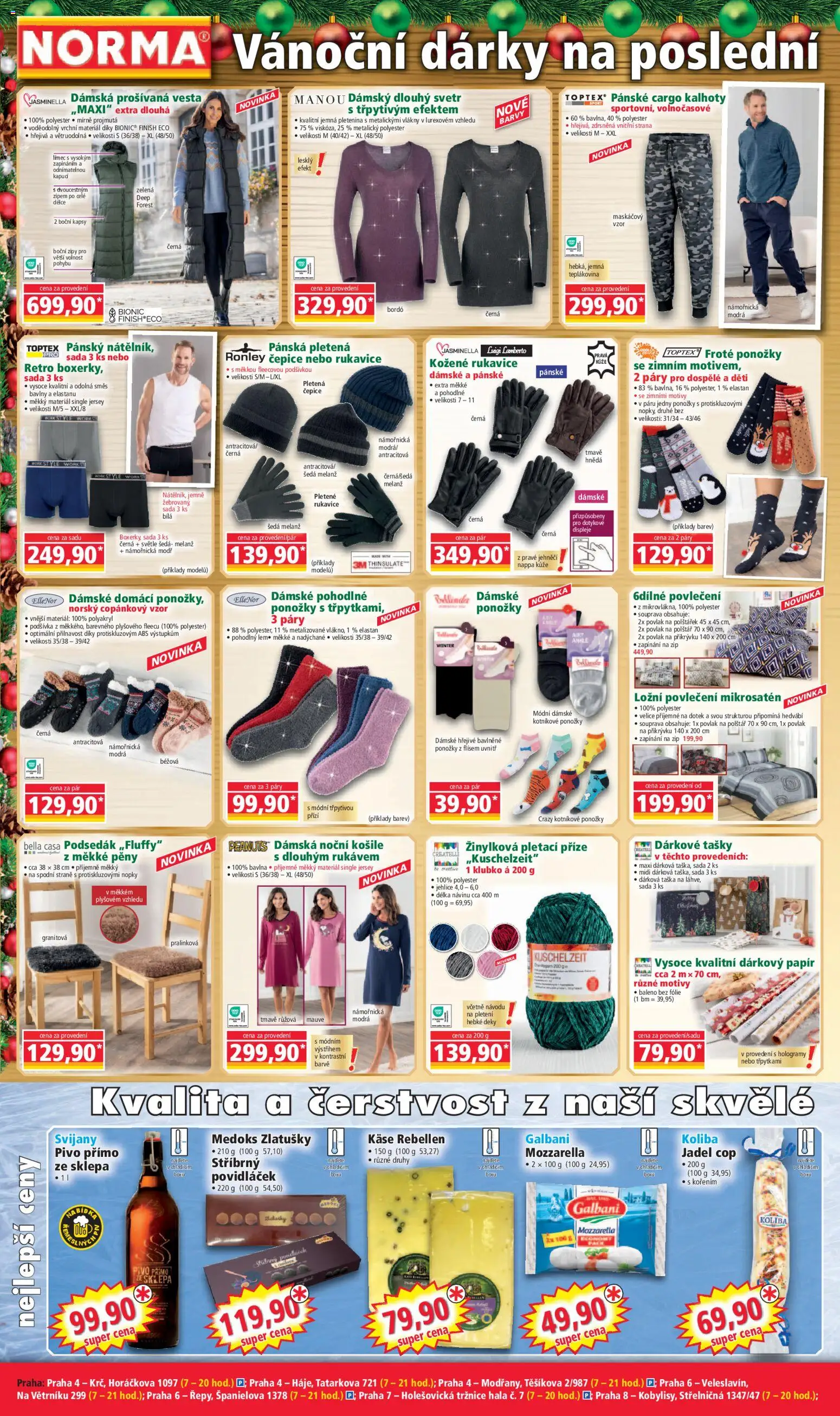 Norma leták od 15.12.2025 | Strana: 2 | Produkty: Povlak na polštář, Polštář, Svijany, Deky