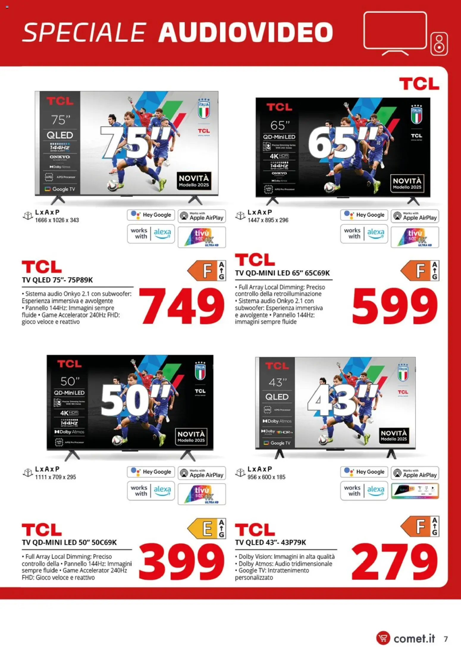 Volantino Comet del 31.10.2025 | Pagina: 7