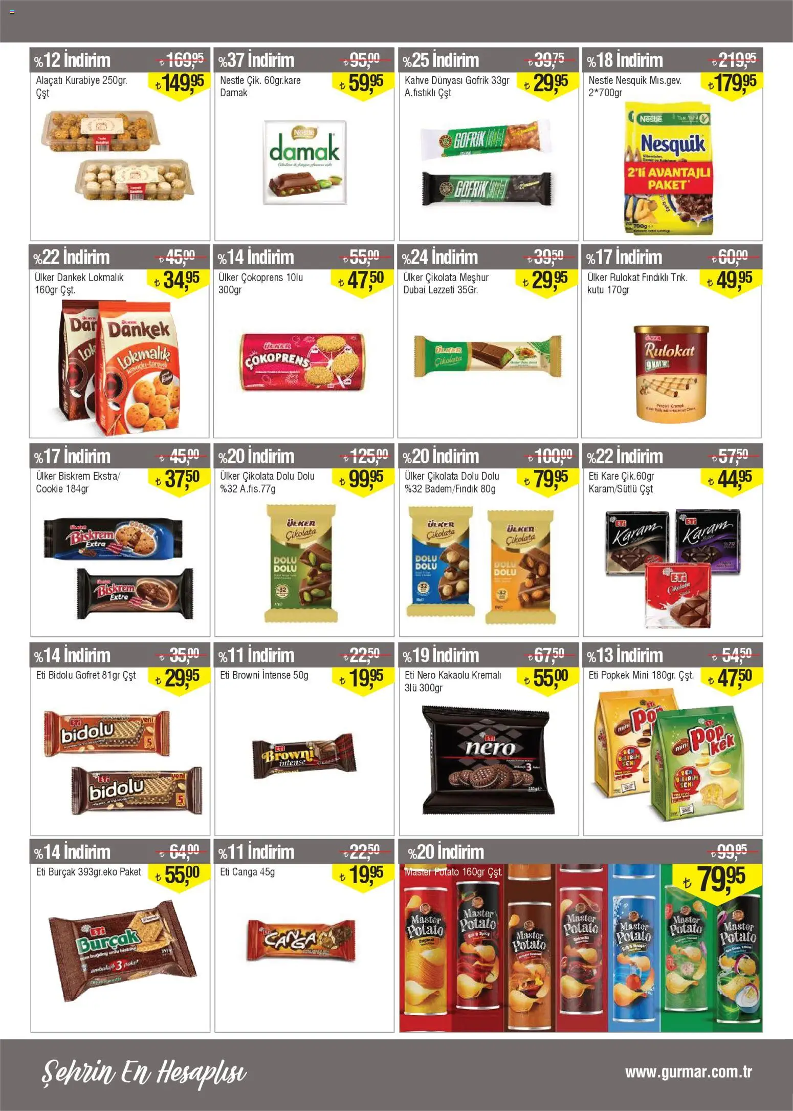 Gürmar Katalog - 15.11.2025 tarihinden itibaren geçerlidir | Sayfa: 10 | Ürünler: Kutu, Gofret, Çikolata, Kurabiye