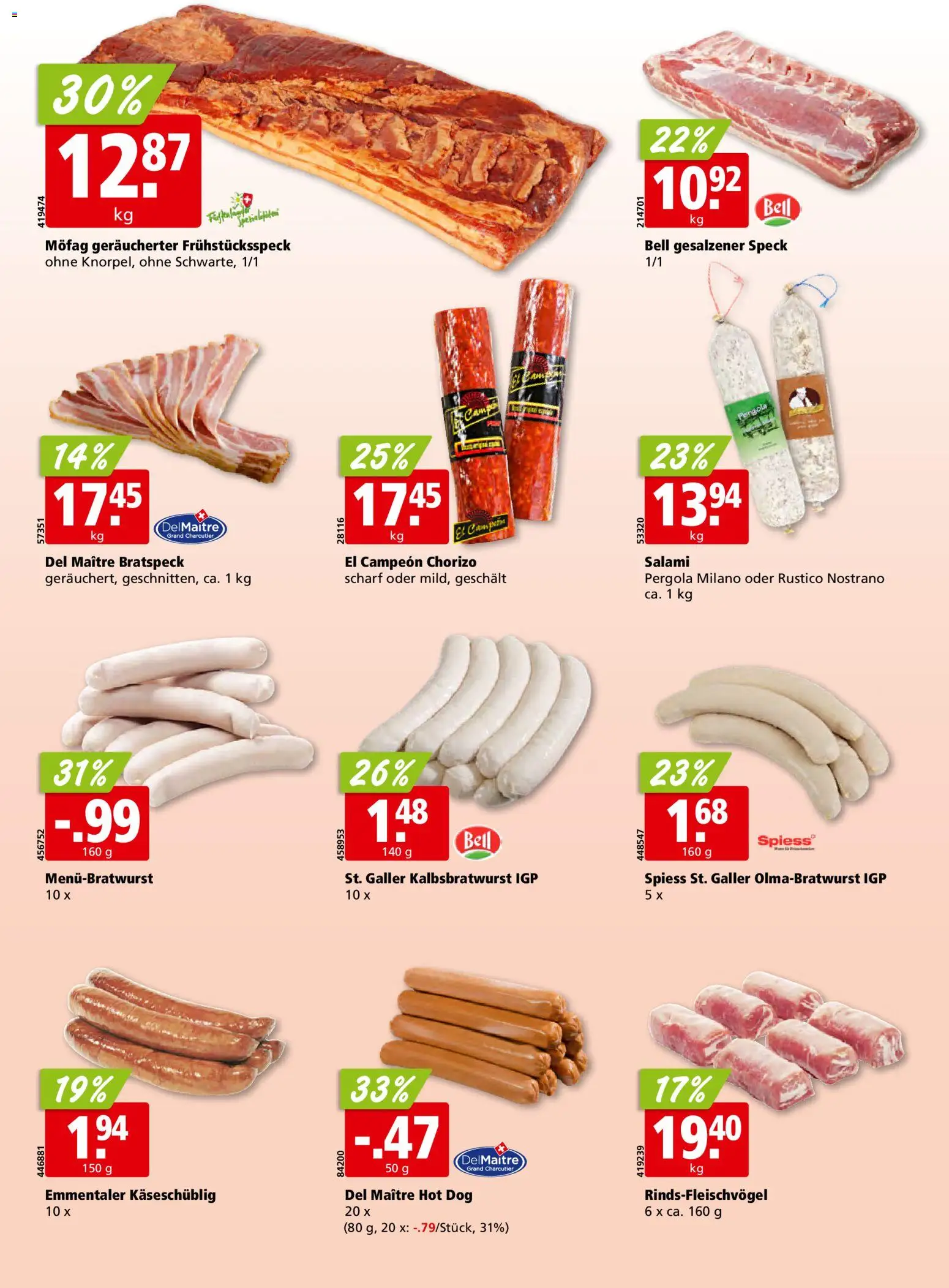 Aligro Aktionen – gültig ab 08.12.2025 | Seite: 14 | Produkte: Salami