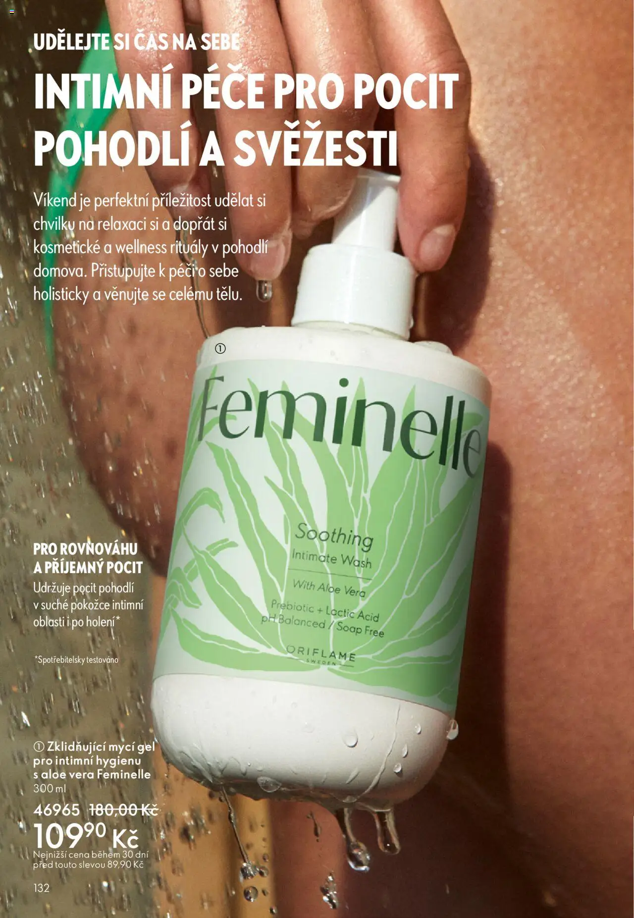 Oriflame katalog č.13/2025 od 07.09.2025 | Strana: 132 | Produkty: Mycí gel, Aloe vera