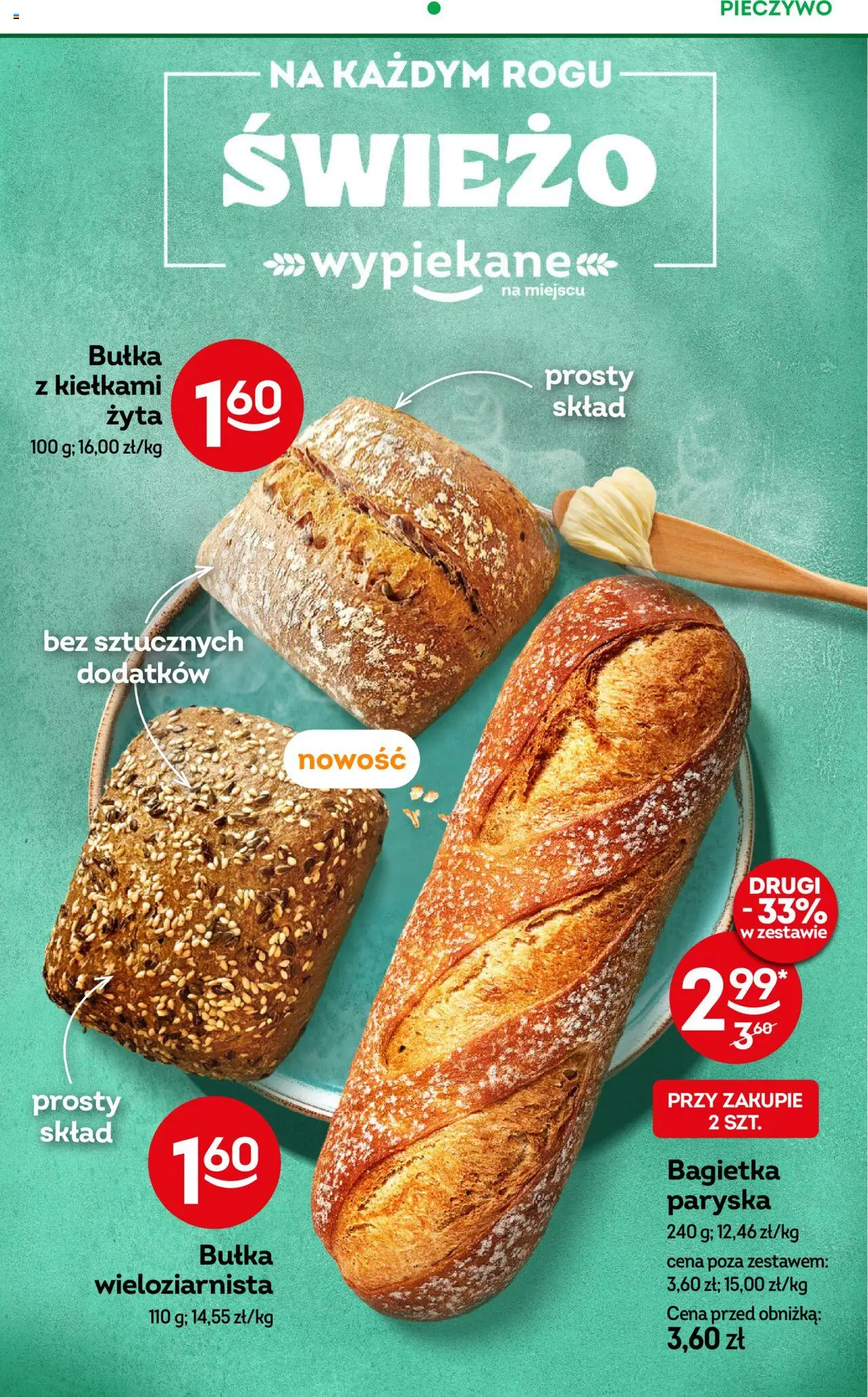 Żabka Gazetka od 21.05.2025 | Strona: 67 | Produkty: Zapiekanka, Bagietka czosnkowa, Bagietka