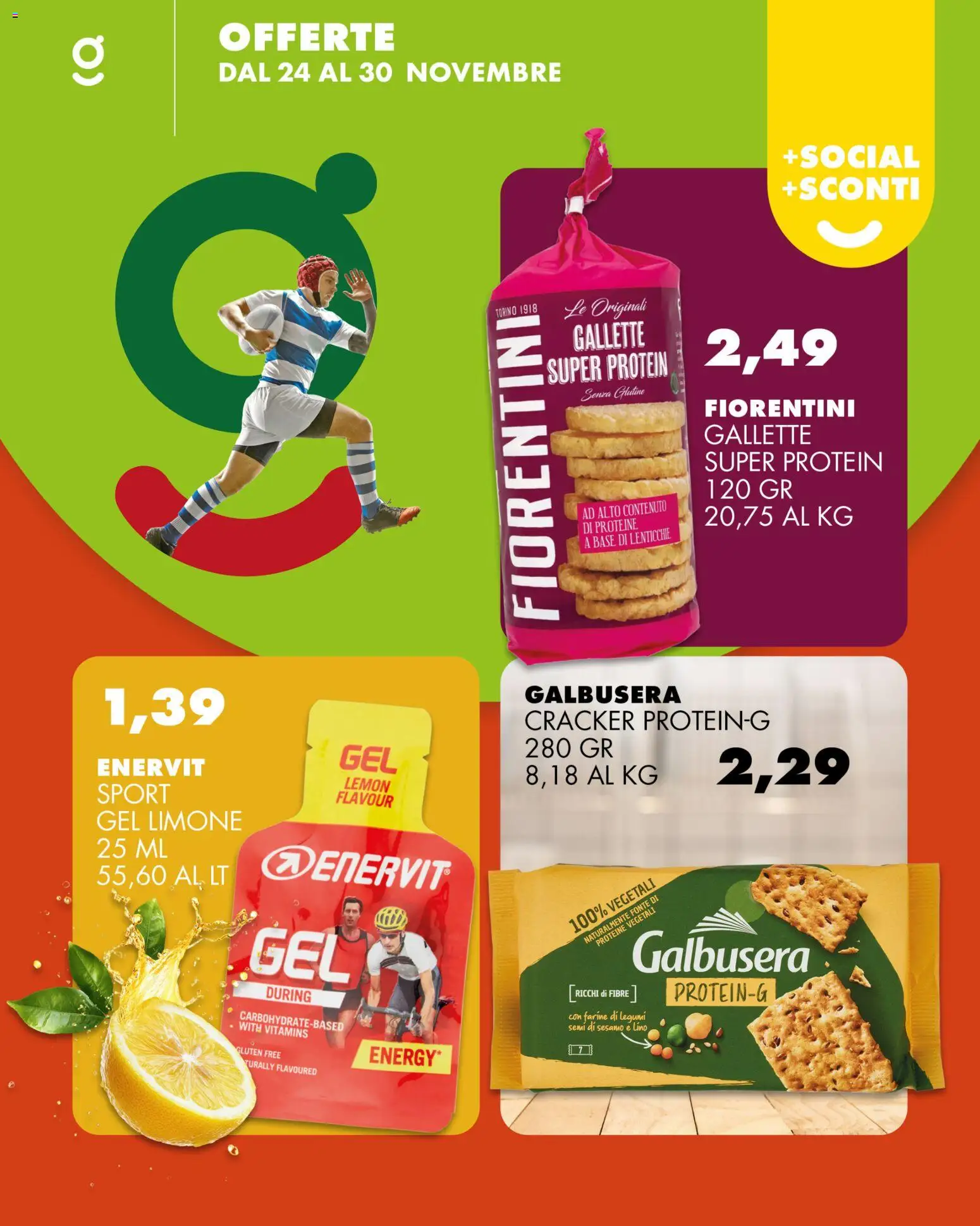 Volantino GECOP del 24.11.2025 | Pagina: 7 | Prodotti: Legumi, Lenticchie, Limone, Gallette