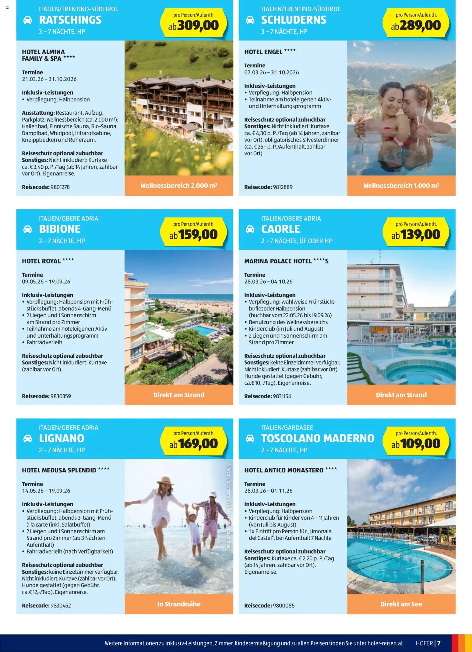 Hofer Wanderlust gültig ab 25.02.2026 | Seite: 7