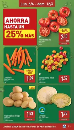 Vista previa Col verde, Green cabbage. Origin: España, Canarias. Category: I. A granel válido desde el 06.04.2026 | Página: 5 | Productos: Σφουγγαρίστρα, Zanahoria, Ensalada